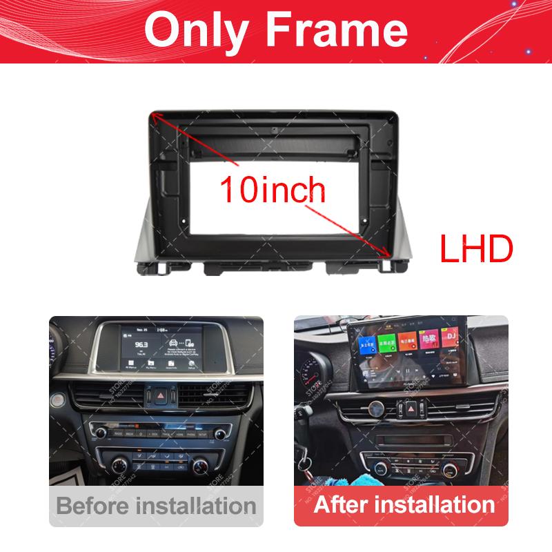 9/10 Inch Car Radio Stereo Android GPS Multimedia Radio Fascia Panel Dashboard Frame Kit For Kia K5/Optima 2016-2019.