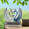 1 Stück Liebes-Schwan Heimdeko, Tischdeko-Ornamente, Festival-Atmosphäre DekoGeschenke für Paare