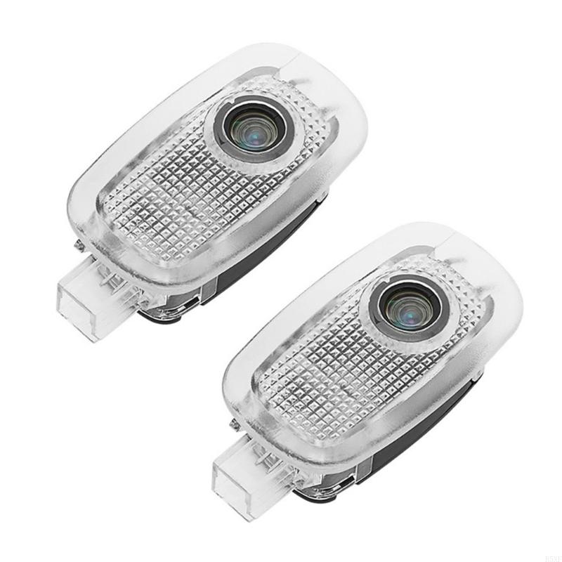 2025 New Pack Of 2 Car Projector Door Welcome Lights For S Class W221 Models Waterproof Easy Installation Plug And Play