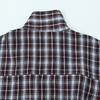 TAOP&ZA Women's Plaid Stand Collar Double-Breasted Shirt - Spring 2026 Trend