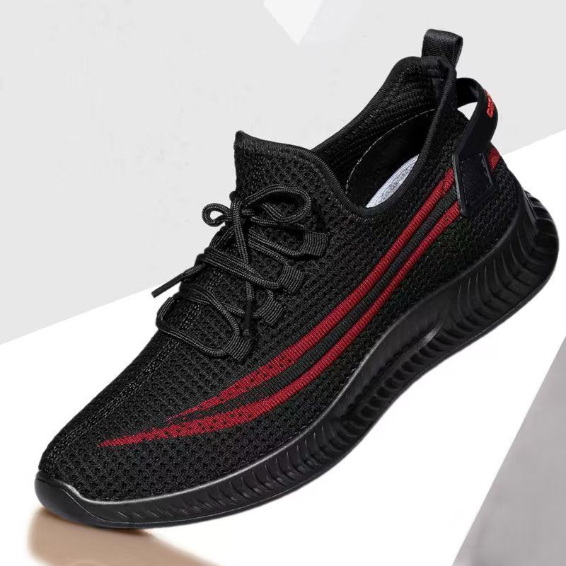 Casual Shoes Sports Shoes for Men - Summer Shoes Perforated Shoes with Breathable Mesh Upper Shoes