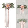 Tulle Church Wedding Chair Flowers Newest Chair Sashes Bands Chair Flowers for Weddings and Event