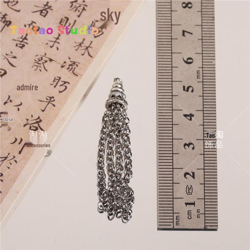 Tassel Pendant Antique Style Spacer Beads for DIY Jewelry and Bracelets