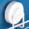Bathroom Wall Mounted Soap Dish With Strong Suction Cup Not Slip Plan Impermeable ABS Plastic Space Efficient Storage