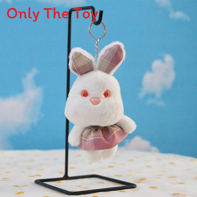 

Plush Bunny Keychain With Short Plush Material For Kids And Collectors рожевий