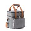 17L Double-Layer Insulated Lunch Bag Lightweight and Leak-Proof Lunch Carrier Ideal for Work, Camping, and School Use
