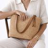 Large Womens Woven Straw Tote Bag Shoulder Handbag Beach Casual Daily Use