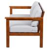 Sofa 2Os. Drewniane Meble Ogrodowe Z Poduszkami Co