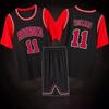 SLAM DUNK Jersey Sakuragi Blossom Road Liuchuan Maple Men's and Women's Short Sleeve Xiangbei Team Commemorative Basketball Suit Sports Suit