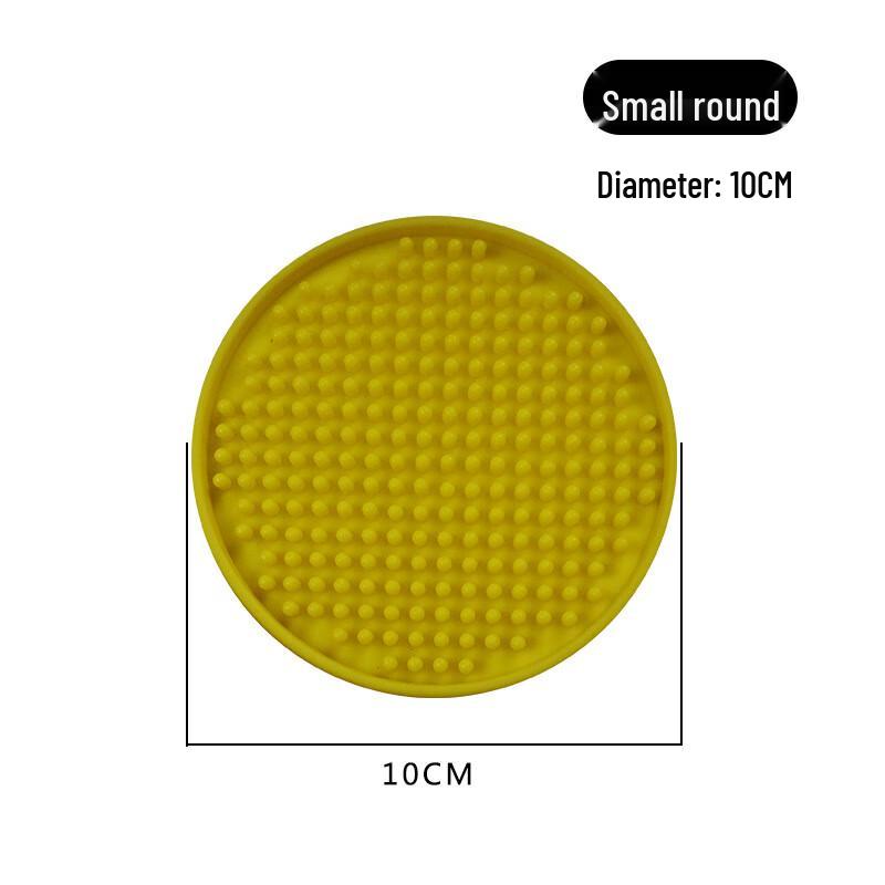 Rundes Silikon-Untersetzer-Set
