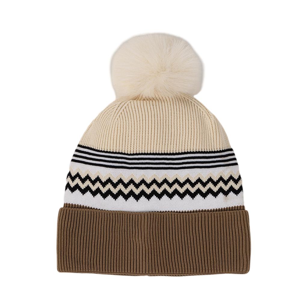 Men's And Women's Wool Ball Knitted Hat Big Head Circumference Cold Hat Men's Lazy Style