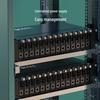 Telecom-Grade Gigabit 1-Optical 4-Electrical Multimode Fiber Optic Media Converter