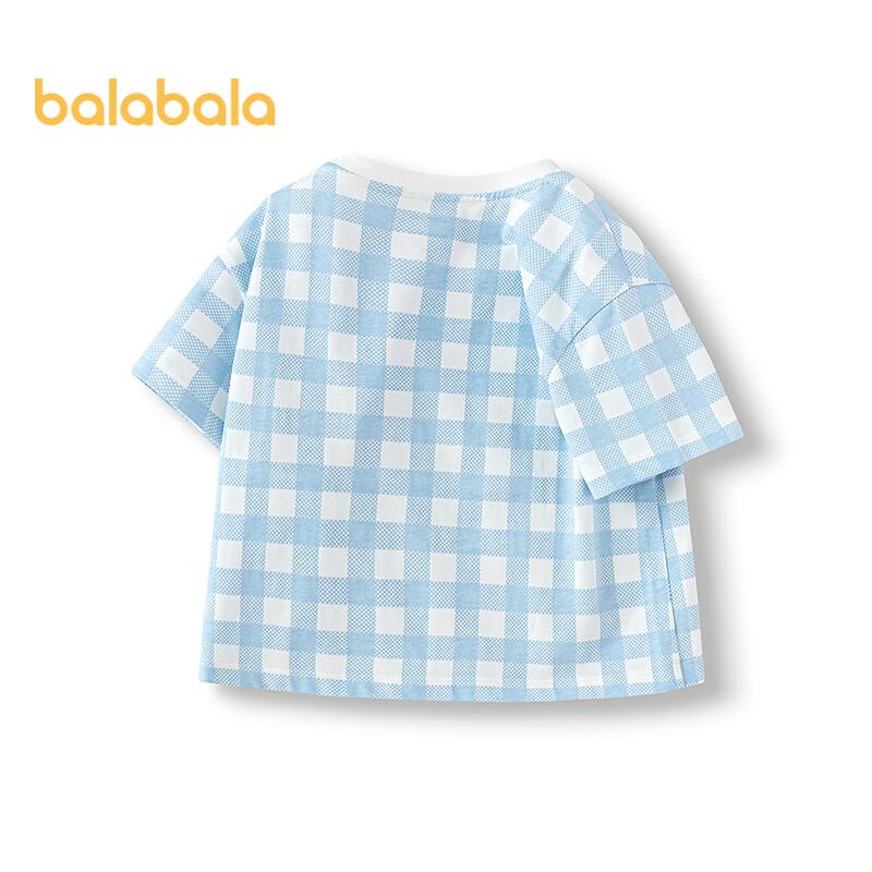 Balabala Baby Girls' Cute Bear Short Sleeve T-shirt