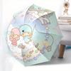 1pc "Magical Ocean Adventure" Umbrella with Plastic Handle,Suitable for All Seasons Home Travel Outdoor UmbrellaSanlio263