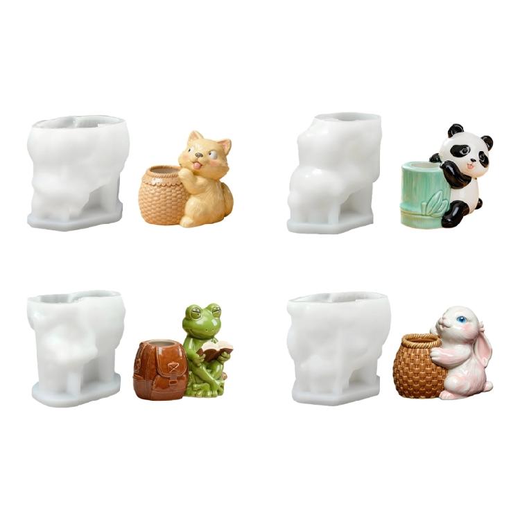 Creative Reusable Silicone Test Tube Vase Mold For Stylish Desktop Decoration Plant Containers And Artistic Ornament
