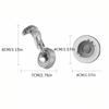 One-Touch Button Metal Snakehead Car Start Button Push Start Cover Automotive Car Engine Push Start Stop Lever Auto Accessory