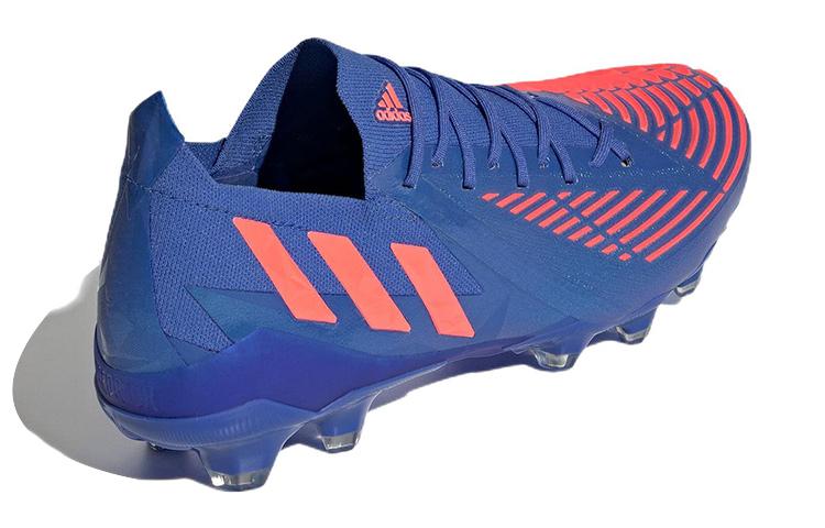Adidas Unisex Predator Edge.1 Low HG/AG Outdoor Boot 'Blue Orange' GZ6440