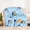 Halloween Bluey Gang Blanket Soft & Cozy Suitable for Sofa Couch Bed Four Seasons Multipurpose Modern Style Birthday Christmas Gift Blanket
