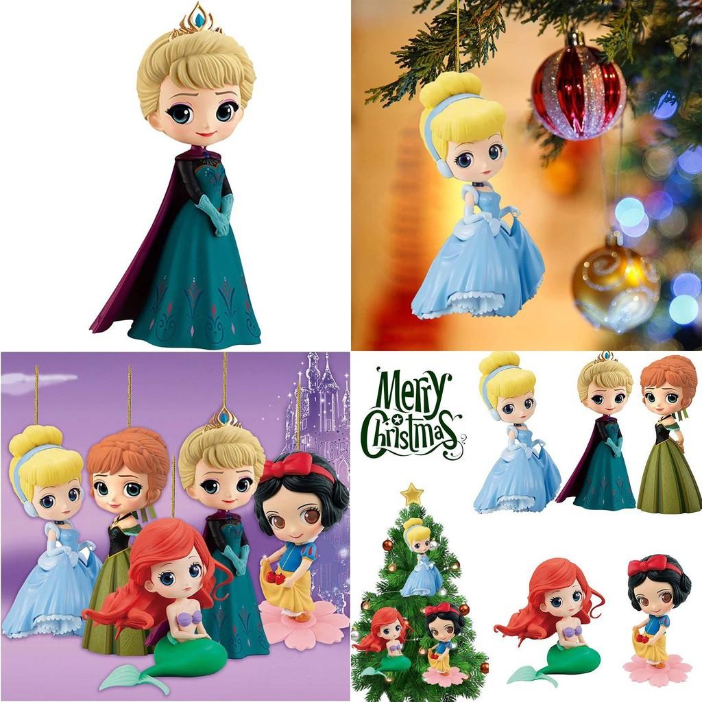 Sparkling Christmas Disney Princess Xmas Tree Pendant Ornaments