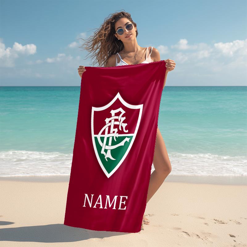 Personalized Portugal's National Emblem Beach Towel Microfiber Beach Towel Thin Absorbent for Beach Swimming Yoga Bath Sports. 0910170