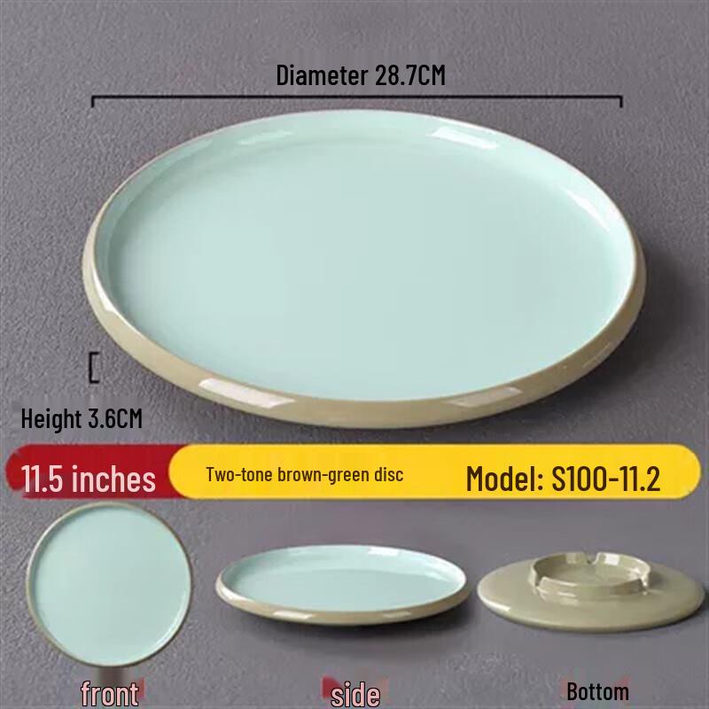 Stylish Melamine Round Restaurant Plate