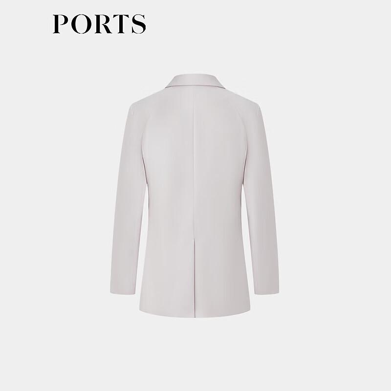 Ports Women's Oatmeal Line Design Blazer