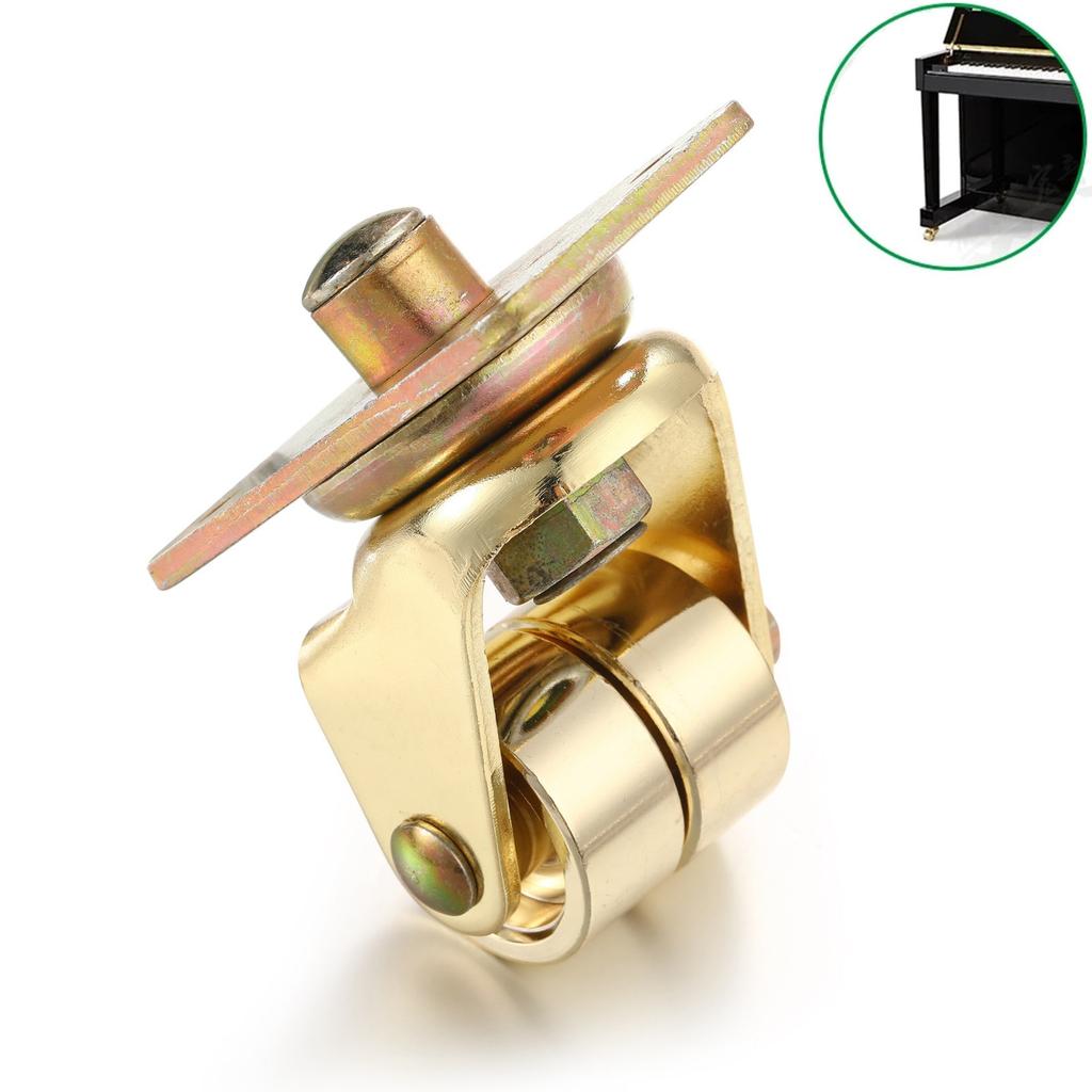 Vertical Piano Iron Casters Piano Metal Casters Gold