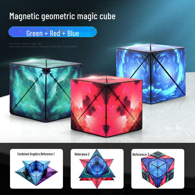 3D Magnetic Logic Cube: Innovative Children's Educational Toy