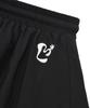 Lmr Layered Track Nylon Skirt Pants Black