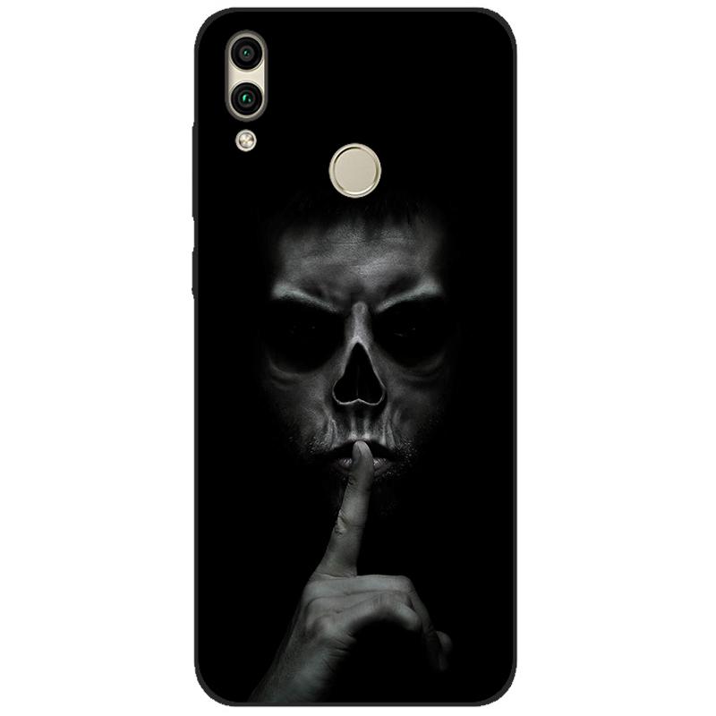 For Huawei Honor 8C 8 C Shockproof Protective Phone Case on Honor 8C Fashion Silicone Cover Honor8C Case 6.26" Honor 8C Case