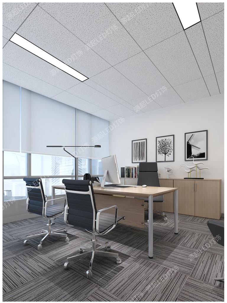 Embedded LED Ceiling Panel Light for Living Room, Office, or Conference Room