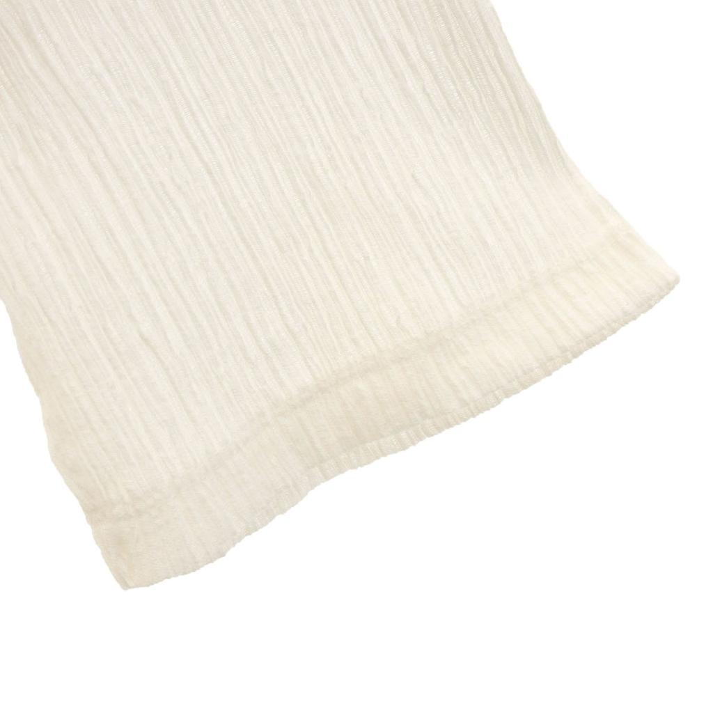 ISSEY MIYAKE MEN made in Japan Short sleeve Pleated T-shirt 4 white Men's Used