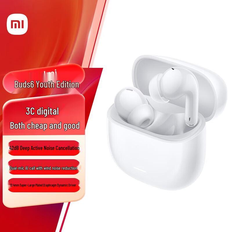 Redmi Buds 6 Youth Edition Actieve Ruisonderdrukkende Draadloze Oordopjes