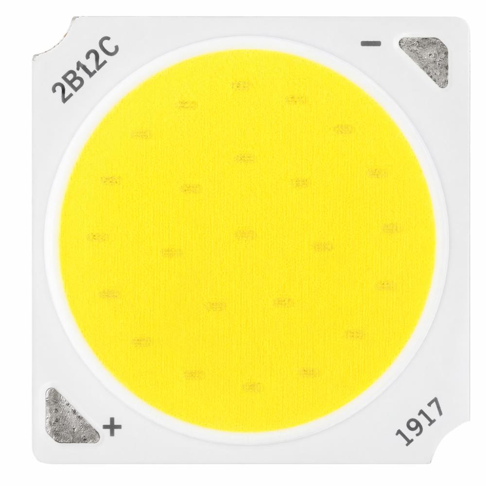 12PCS 1080LM High Power LED Chip 12W Round LED Chip Easy COB Light Source  DIY Indoor Lighting