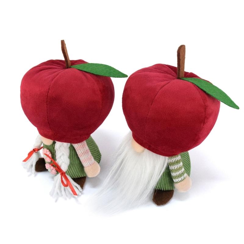 Handmade Plushes RedApple Gnome Ornaments Party Decorations Ornaments Supplies for Bedroom Dormitory Decorations