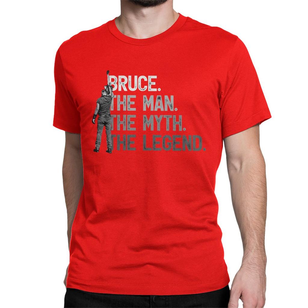 Men Women T-Shirts Bruce The E Street Band Springsteen Thunder Road Novelty Cotton Tees Short Sleeve T Shirt Crew Neck Tops