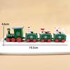 Merry Christmas Plastic Train Decorations for Home 2026 Xmas Ornament Navidad Noel Gifts New Year 2026 Gifts Holiday Decor