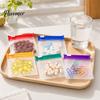 Slide-lock Zipper Bag Pill Bags, Sliding Buckle Sealing Design, Waterproof And Moisture-Proof Reusable Storage Organizer, with Writable Labels