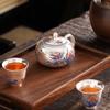 Hao Feng 999 Gilded Silver Dunhuang Tea Set