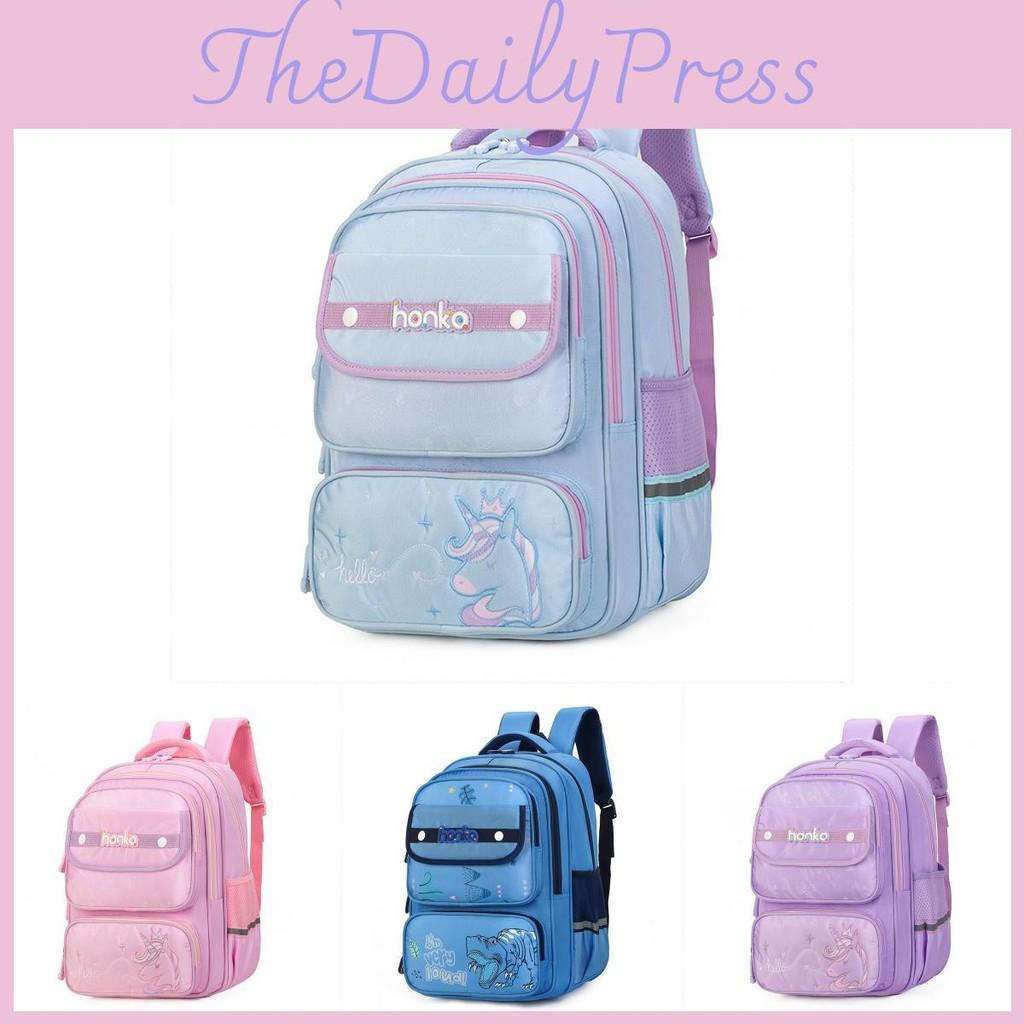 Spacious Trendy And Childrens Backpack Perfect For School With Durable Material Oxford