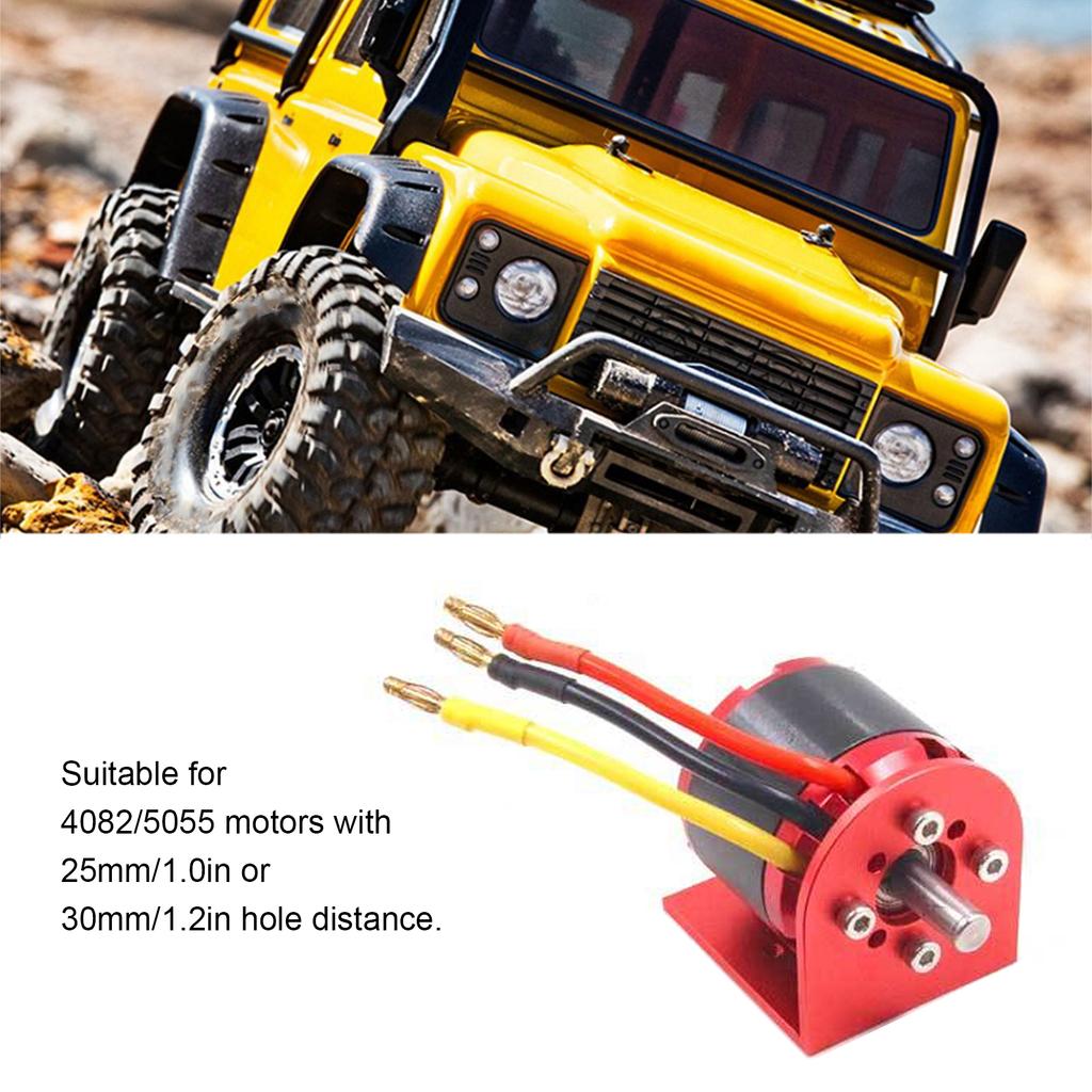RC Motor Base Metal L Shape Brushless Motor Mount Holder St for 4082 5055 Motors with 25mm/30mm Hole Distance