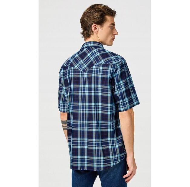 Рубашка Wrangler Western Shirt Short Sleeve