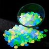 100/300pcs/bag Glow-in-the-Dark Pebbles Create A Magical Garden Aquarium Decoration Landscaping Or Wedding Decoration