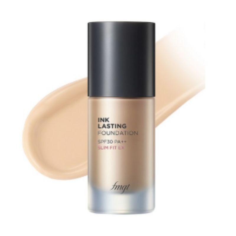 THE FACE SHOP Ink Lasting Foundation Slim Fit EX 30ml Long-Lasting Lightweight Foundation