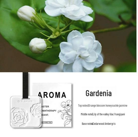 

Camellia Aroma Hanging Car Air Freshener - Long-lasting Scent Pendant