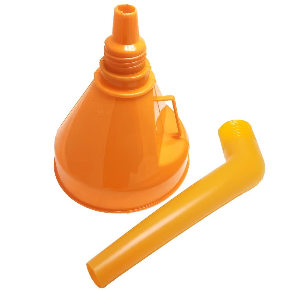 

Plastic Gasoline Funnel Oil Hopper Diesel Infundibulum Filling Funnel with Alloy mesh Filter
