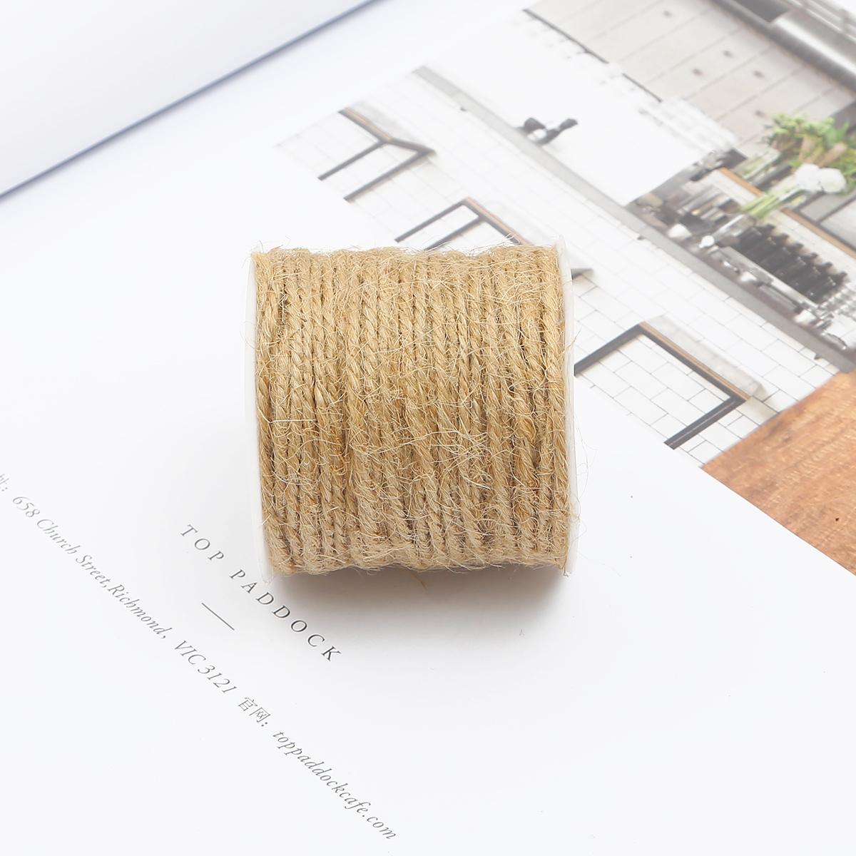 

5-15 м хлопковый шнур шпагатный шнур рождественские свадебные украшения подарочная упаковка деревенский ручной работы DIY ремесла 2mm 8M/roll