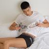 Puma Logo Casual Breathable Boxer Briefs 3-Pack Men underwear Black Gray Blue 701229117-004