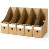 Magazine File Holder Organizer Box,Drawer Kraft Paper File Holder Office Supplies Desk Storage Organizer Documents File Box 2025