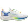 Li Ning Kids Comfortable Versatile Running Shoes Kids Running Shoes Standard-White Palace-Blue YKFV068-9